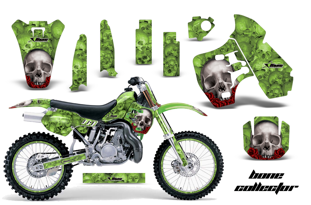 Kawasaki KX 500 88-04 NP Graphic Kit BC G NPs